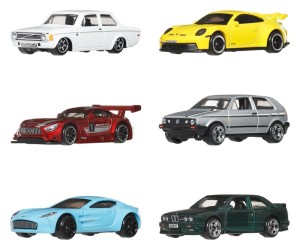 Zestaw Hot Wheels Silver Series 6-Pack Euro Style