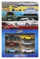 Mattel Hot Wheels Silver Series Die-Cast Vehicle 6-Pack 1/64 Euro Style