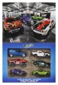 Mattel Hot Wheels Silver Series Die-Cast Vehicle 6-Pack 1/64 Legends