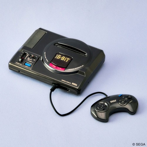 Square-Enix Sega Hardware Series Bright Arts Gallery Diecast Mini Figure Mega Drive