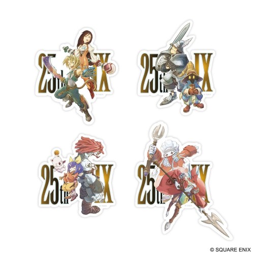 Square-Enix Final Fantasy IX Sticker Pack 25th Anniversary