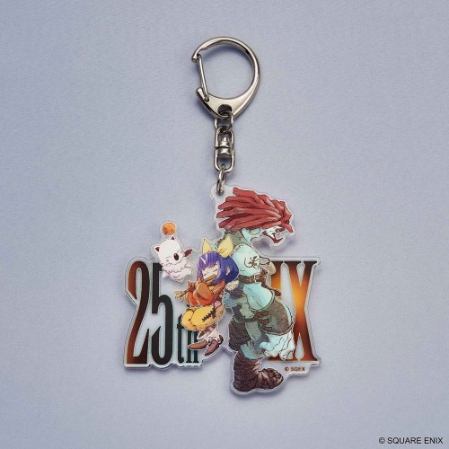 Square-Enix Final Fantasy IX Acrylic Keychain 25th Anniversary Eiko & Salamander