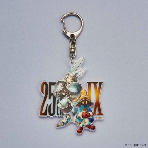 Square-Enix Final Fantasy IX Acrylic Keychain 25th Anniversary Vivi & Steiner