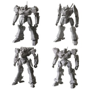 Zestaw modeli Armored Core Structure Arts 4-Pack