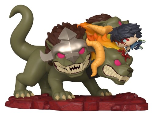 Funko Solo Leveling POP! Deluxe Vinyl Figure Jinwoo Vs Cerberus 9 cm