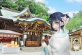 Rascal Does Not Dream of a Bunny Girl Senpai Statue 1/7 Mai Sakurajima White Kimono Ver. Kadokawa 23 cm