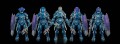 Four Horsemen Toy Design Cosmic Legions Actionfigur T.U.5.C.C. Slygor/Gravekeeper Deluxe