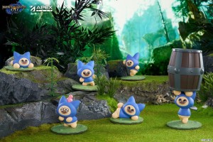 Figurka Monster Hunter Rise Felyne Cat 6-Pack