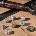 Q Workshop The Witcher Dice Set Geralt The White Wolf (7)