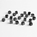 Dice Set Full Pack D6 Black (20) Q Workshop