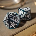 Q Workshop Call of Cthulhu Dice Set Abyssal & White (7)