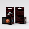 Q Workshop Viridian Jumbo Dice Trap Generator Die D12 Orange