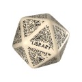 Q Workshop Viridian Jumbo Dice Dungeon Room Generator D20 Beige
