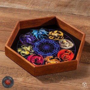Tray do kości Q Workshop Dragons of the Sabbats