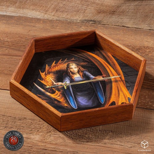 Q Workshop Anne Stokes Dice Tray The Truth 20 cm