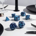 Q Workshop Jumbo Cats Jumbo Dice Set River