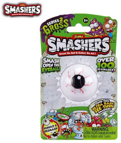 Zuru Smashers Gross Series 2 Gałka Oczna Niespodzianka Blind Ball 1.webp