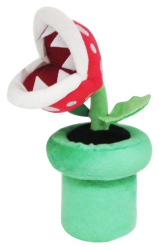 Sanei Super Mario Plush Figure Piranha Plant 22 cm