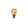 Chucky Pokis Rubber Minifigure Chucky SD Toys 7 cm