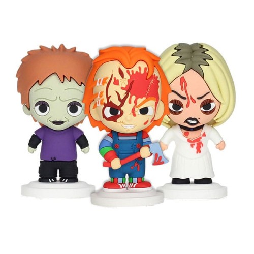 SD Toys Chucky Pokis Rubber Minifigures 3-Pack 7 cm