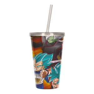 Kubek Dragon Ball Super Future Trunks z słomką