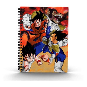 Notatnik Dragon Ball Z Goku vs Vegeta 3D-Effect