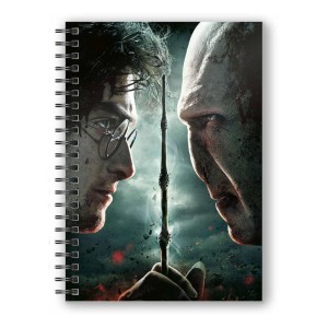 Notatnik Harry Potter z 3D Harry vs Voldemort