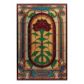 FaNaTtik Stranger Things Resin Plaque Creel House Stained Glass Window