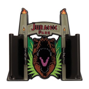 Przypinka Jurassic Park Gates Hinged