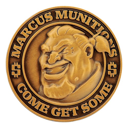 FaNaTtik Borderlands Collectable Coin Marcus Munitions Limited Edition