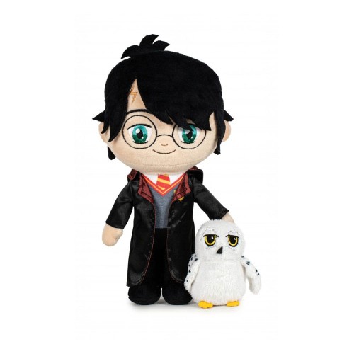 Play by Play Harry Potter Plush Figures Harry with Hedwig 29 cm