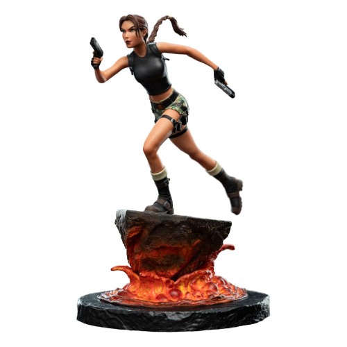 Weta Workshop Tomb Raider Mini Statue Lara Croft: The Sanctuary of Flame 18 cm