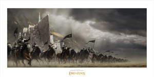 Grafika Lord of the Rings Faramir's Charge