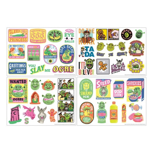 FaNaTtik Shrek Tech Sticker Pack