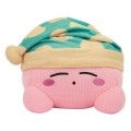 Tomy Kirby Nuiguru-Knit Plush Figure Kirby Sleeping Mega 25 cm