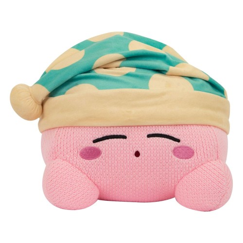 Tomy Kirby Nuiguru-Knit Plush Figure Kirby Sleeping Mega 25 cm