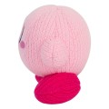 Tomy Kirby Nuiguru-Knit Plush Figure Kirby with Invincible Candy Wand