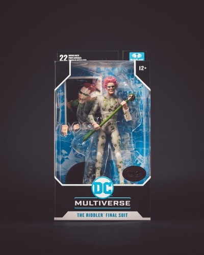 Figurka McFarlane Toys Batman Forever DC Multiverse Riddler (Final Suit) (Red Platinum Edition) 18 cm