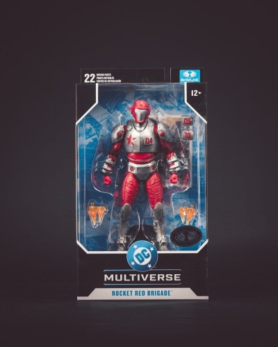 Figurka McFarlane Toys Justice League: Generation Lost DC Multiverse Rocket Red Brigade (Platinum Edition) 18 cm