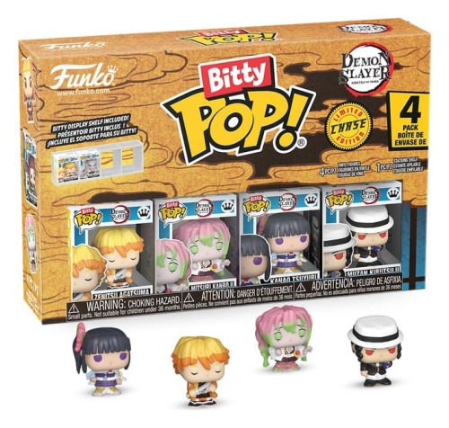Figurki Funko Bitty POP Demon Slayer Zenitsu 4-Pack