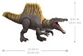 Figurka Jurassic World Rebirth Tail Thrasher Spinosaurus Mattel
