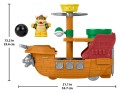 Figurki Mini Zestaw Little People Bowser's Airship Mario Mattel