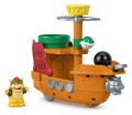 Mattel Mini Zestaw Little People Bowser's Airship Mario Figurki