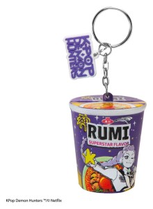 Brelok Squishy KPop Demon Hunters Rumi Superstar Flavor Noodles