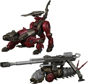 Zestaw modeli Zoids 1/100 Canoly Molga & Hell Cat
