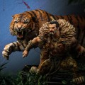 statua-iron-studios-spider-man-vs-villains-kraven-diorama