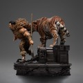 statua-iron-studios-spider-man-vs-villains-kraven-diorama