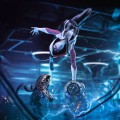 statua-iron-studios-spider-man-vs-villains-ghost-spider
