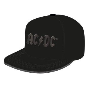 Czapka Snapback ACDC z Błyszczącym Logo