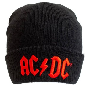 Czapka Zimowa beanie ACDC Applique Logo